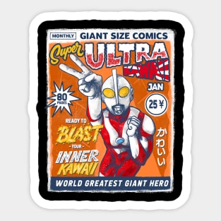 ultra comics Sticker